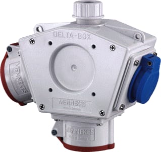 Mennekes - DELTABOX CEE-contactdoos combinatie 92916