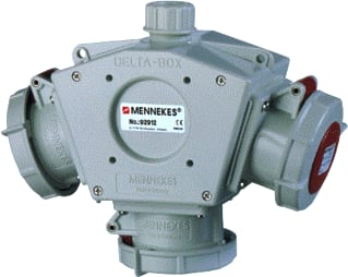 Mennekes - DELTABOX CEE-contactdoos combinatie 92912