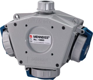 Mennekes - DELTABOX CEE-contactdoos combinatie 10860