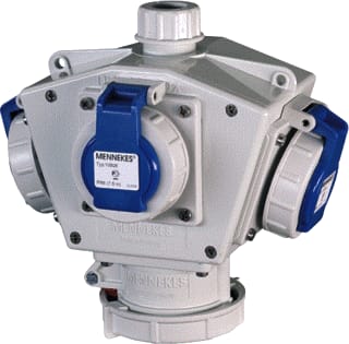 Mennekes - DELTABOX CEE-contactdoos combinatie 89154