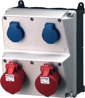 Mennekes - AMAXX CEE-contactdoos combinatie 920024