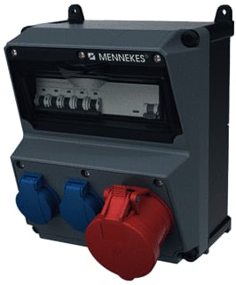 Mennekes - AMAXX CEE-contactdoos combinatie Contactdoos 2Mod
