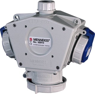 Mennekes - DELTABOX CEE-contactdoos combinatie 92910
