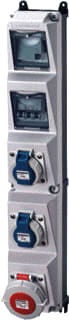 Mennekes - AMAXX CEE-contactdoos combinatie 960033