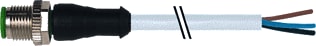 MURR - Sensor/actorkabel met connector M12 Male 4X0,34 Gr 10M
