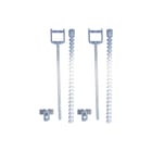 Wisa - Toebeh./onderdelen spoelreservoir Set Pennen Df Xt/Xf Verp