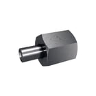 Ubel - Fitting met 2 aansluitingen wartel/lasnip pn400 1/2