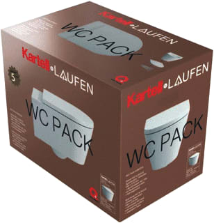 Laufen - KBL Closet Wndcloset Pack Rl Dsp Sc