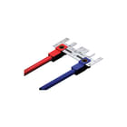Henco - WBP Muurplaat Walbx 2P Bl/R 1/2Fx16Schr