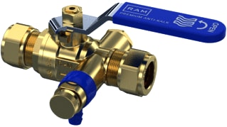 Raminex - S.28 Premium Kogelafsluiter Kogelkr/P Dn15 15Kn+Aft