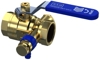 Raminex - S.28 Premium Kogelafsluiter Kogelkr/P Dn20 3/4Bi+Aft