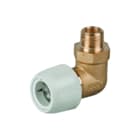 Wavin - Fitting met 2 aansluitingen Hep2O W Knie 90 22X½ Bud