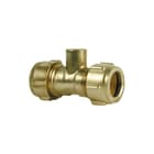 Conex Bänninger - Sanbra Fitting met 2 aansluitingen Rechte Kopp+Ontl 15Mm