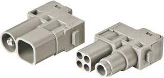Harting - Contactblok v rechthoekige connect. 09140052742
