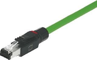 Harting - RJ Industrial Kabelconnector v printplaatconnect. Pn Straight 4-Pole Rj45