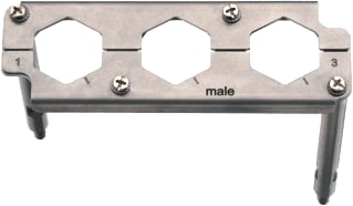 Harting - Bev.element industriële connector 09400249911