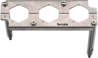 Harting - Bev.element industriële connector 09400249912