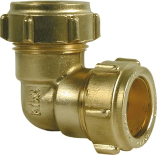 Conex Bänninger - Sanbra Fitting met 2 aansluitingen Knie Koppeling 12Mm