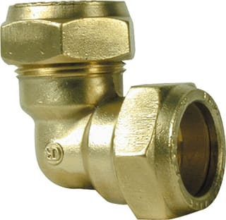 Conex Bänninger - Sanbra Fitting met 2 aansluitingen Nik Knie Kopp 28Mm