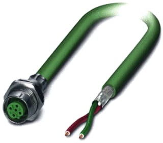 Phoenix Contact - Ronde connector, inbouw (met kabel) s/a chassdl saccbpm12msb2