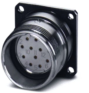 Phoenix Contact - Ronde connector, inbouw (z/kabel) 1594800