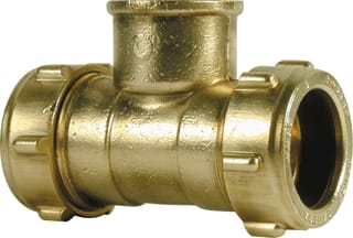 Conex Bänninger - Sanbra Fitting met 3 aansluitingen T-Stuk 28X1"Binx28Mm