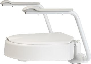 Etac - Hi-Loo II Toiletverhoger Toilvh+Arm 10 W