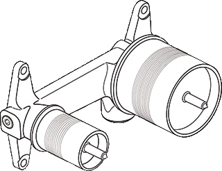 Ideal Standard - Strada Inbouwmengkraan Inbwkribd Wand
