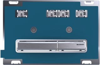 Geberit - Sigma50 Bedieningsplaat spoelsysteem bed pan sq spc