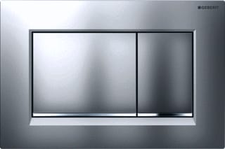 Geberit - Sigma20 Bedieningsplaat spoelsysteem Bed Pan Sq Mchr
