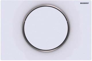 Geberit - Sigma10 Bedieningsplaat spoelsysteem Bed Pan Rnd Mwt