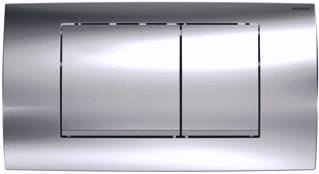 Geberit - Twinline Bedieningsplaat spoelsysteem Twinline30 2-T Ch/Mch/Ch