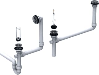 Geberit - P-, S-, beker sifon aansluitgarnituur d40 wit