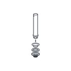 Geberit - Afvoerplug + Standp 1 1/2