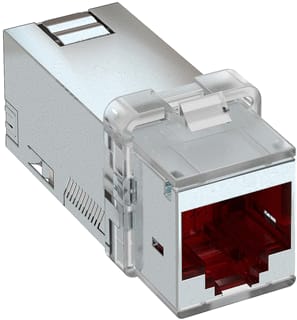 OBO - Modulaire connector Aanslmod Cat 6A Afgesch Gr