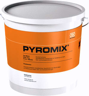 OBO - PYROMIX Brandisolerend afdichtingsmiddel Brandschutzmortel 10Kg