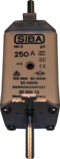 Siba - Smeltpatroon (mes) Mespatroon Din2 400A