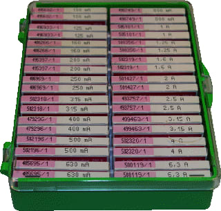 Siba - Glaszekeringenassortimentsdoos 0179900