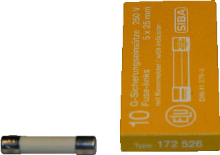 Siba - Cilindrische zekering 0179020.0.5