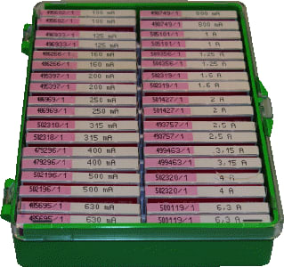 Siba - Glaszekeringenassortimentsdoos 0179901