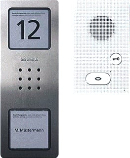 Siedle - Deurintercom-set Cab 850-1 E/W Audio Set