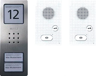 Siedle - Deurintercom-set cab 850-2 e/w audio set