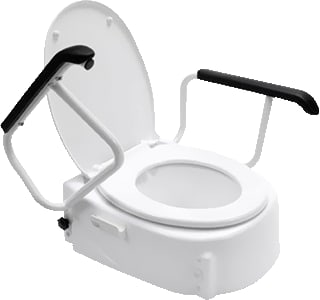 Linido - Ready for Life Toiletverhoger Hand Arm+Deksel