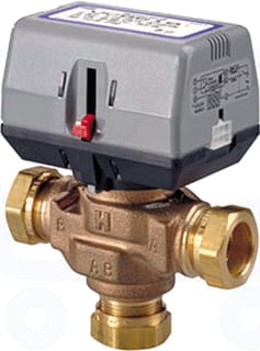 Honeywell Home - VC Elektr. bed. 3-wegregelafsluiter Verdeelafsluiter 1"