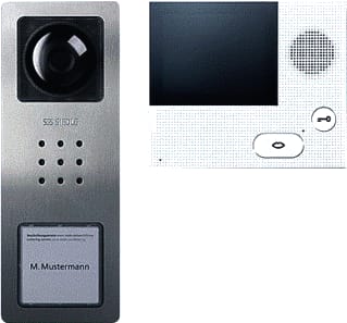 Siedle - Basic Deurintercom-set Set Cvb 850-1 E/W