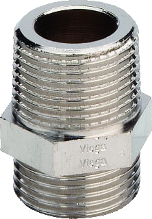 Viega - Pexfit 1021.1 Fitting met 2 aansluitingen Pf Verloopnippel 3/4-3/4"