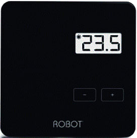 ROBOT Vloerverwarming - Easy Flex HC Ruimtethermostaat Thermostaat Rf Lcd Zwart