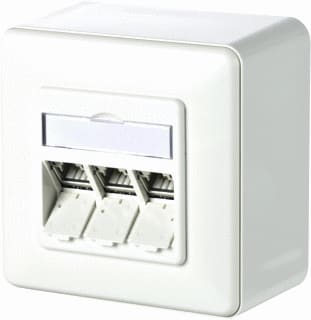 Metz Connect - PDE9D Datacontactdoos twisted pair 130B11D30002-E