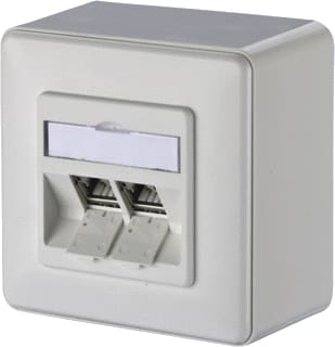 Metz Connect - PDE9D Datacontactdoos twisted pair 130B12D20002-E