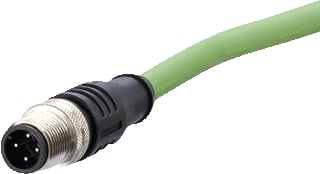 Metz Connect - BTR Patchkabel twisted pair v industrie m12 d aansluitkab 1m